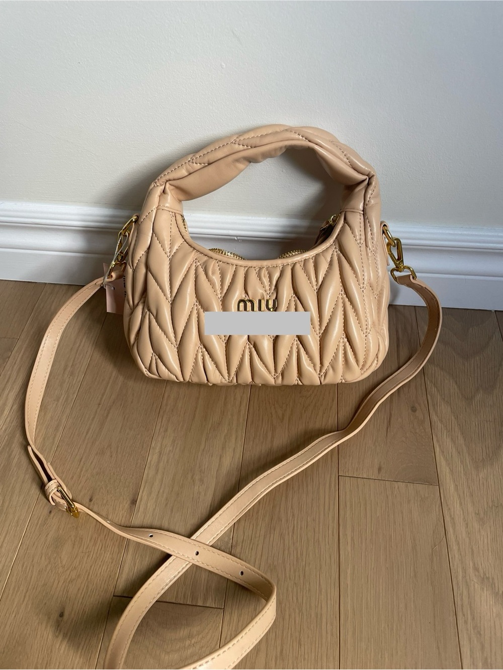 Wander Matelasse Hobo Crossbody
